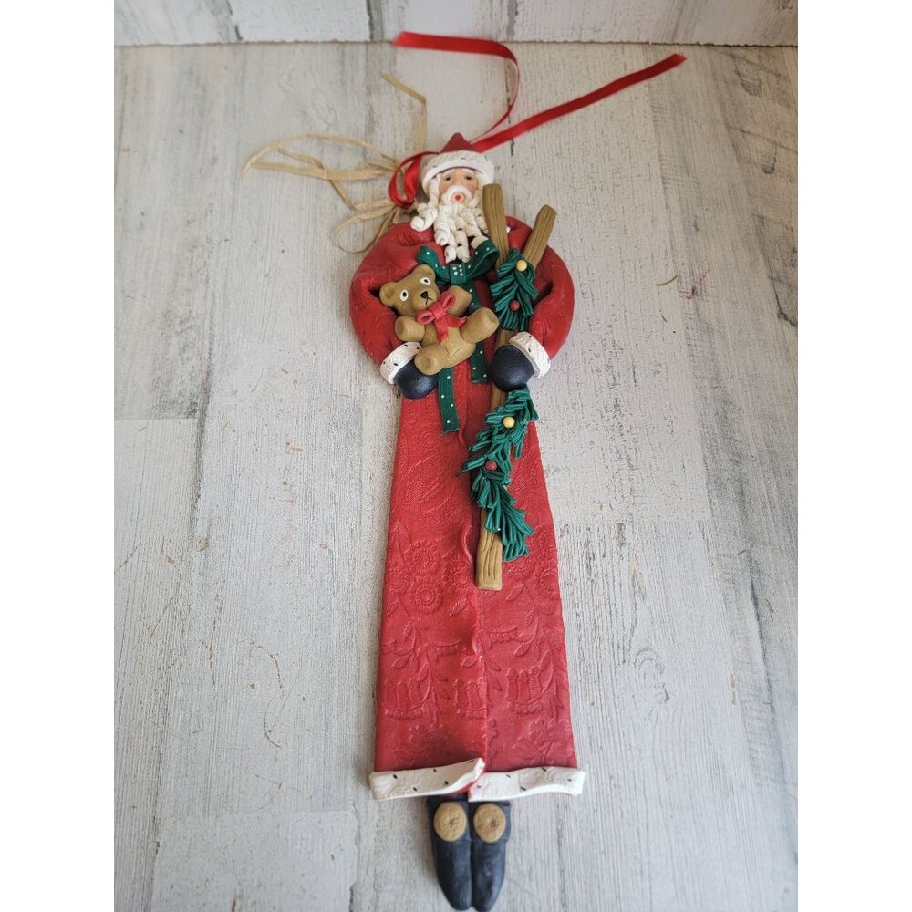 Cannon Falls large Vintage Santa Claus toy present hanging‎ home decor Xmas